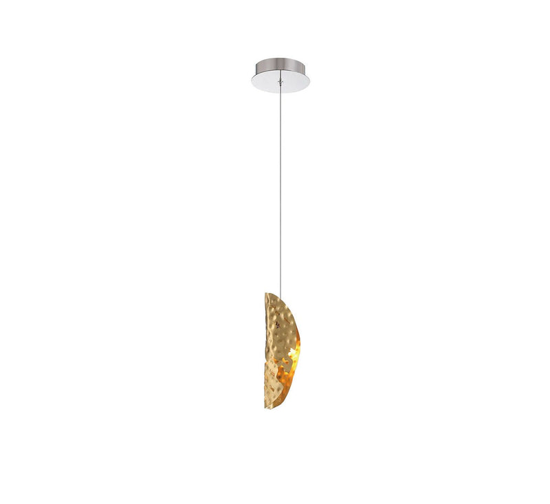 Lib & Co. 12166-020-01 LED Pendant, Chrome