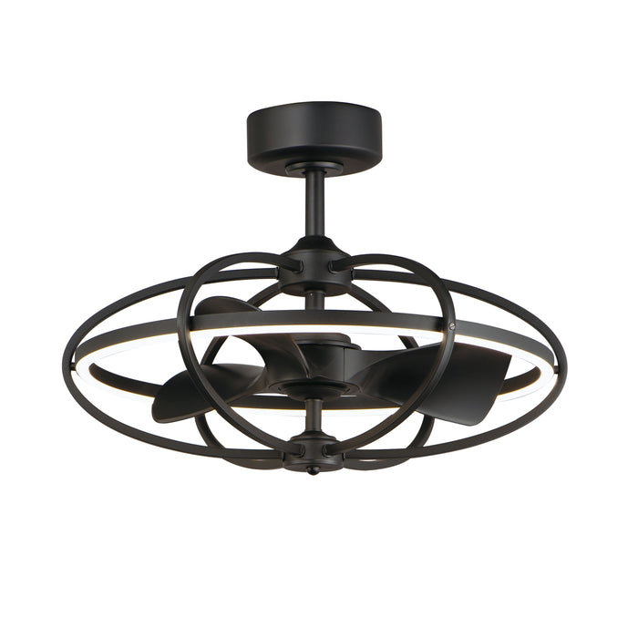 Maxim 61001BK LED Fandelight, Black