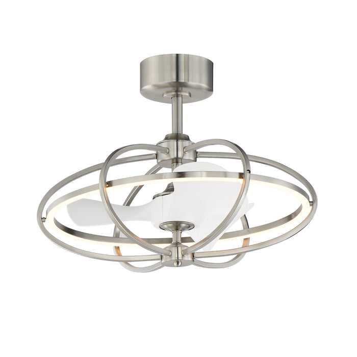 Maxim 61001SN LED Fandelight, Satin Nickel