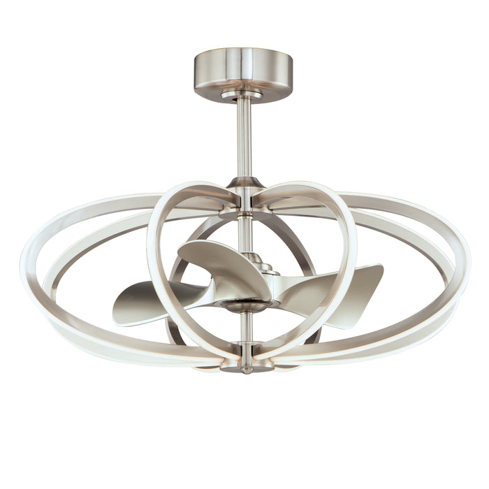 Maxim 61005SN LED Fandelight, Satin Nickel