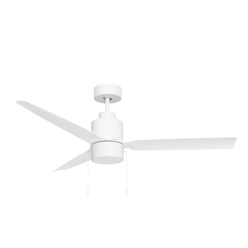 Maxim 88707MW 52" Ceiling Fan, Matte White