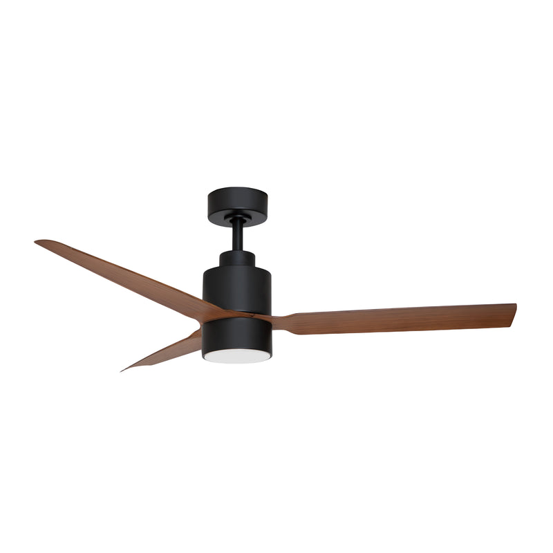 Maxim 88717BKWN 52" Ceiling Fan, Black / Walnut