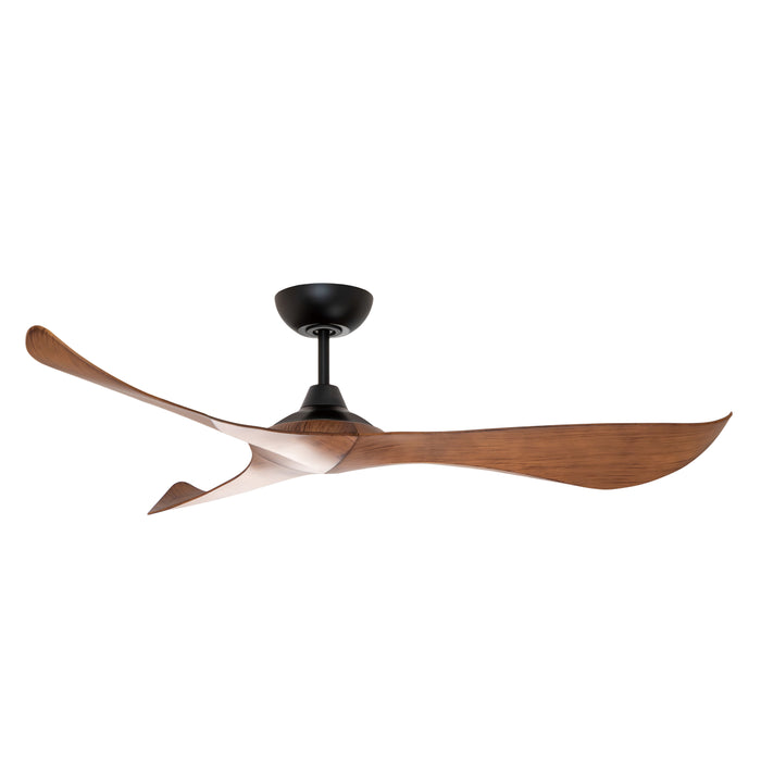 Maxim 88754BKWN 56" Ceiling Fan, Black / Walnut