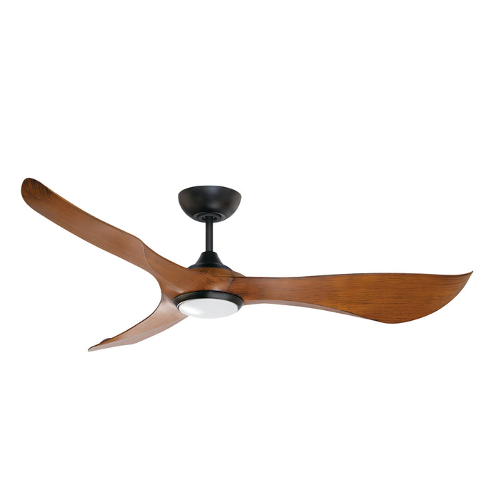 Maxim 88755WTBKWN 56" Ceiling Fan, Black / Walnut