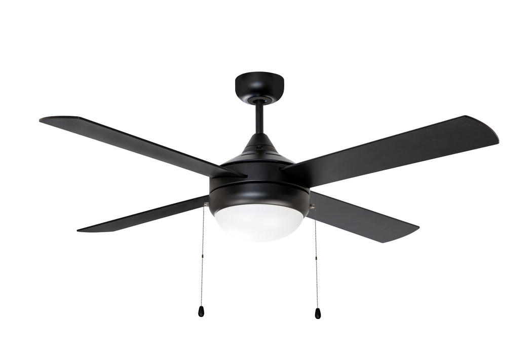 Maxim 88794BK 52" Ceiling Fan, Black