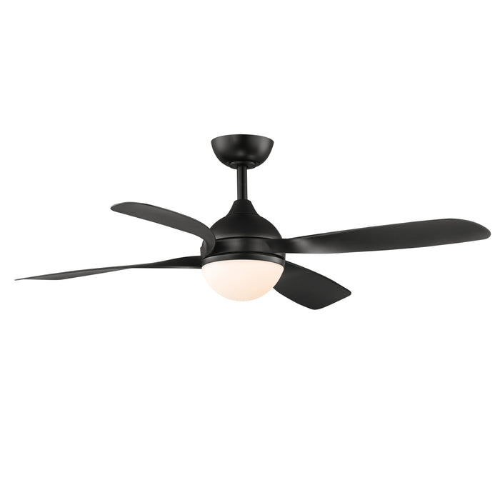 Maxim 88811BK 52" Ceiling Fan, Black