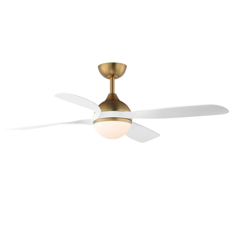 Maxim 88811NAB 52" Ceiling Fan, Natural Aged Brass