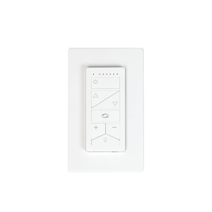 Maxim REM8883WT Wall Control Lt Dimming Fan Control, White