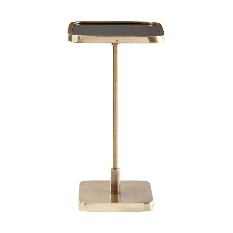Arteriors 4387 Accent Table, Vintage Brass