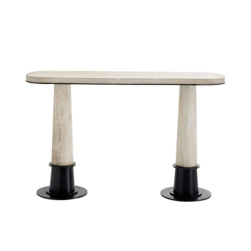 Arteriors 4662 Console, Smoke Oak
