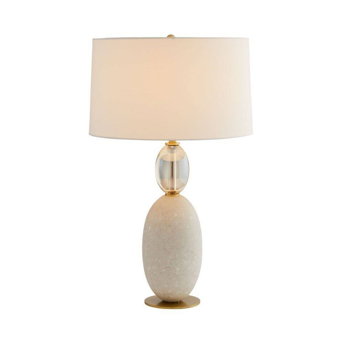 Arteriors 49759-580 One Light Table Lamp, Ivory