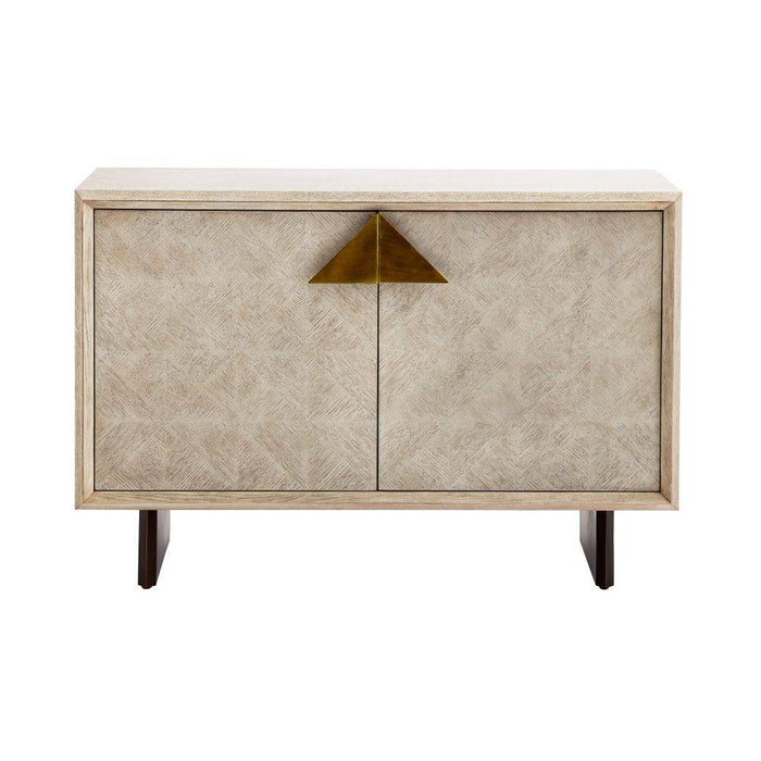 Arteriors 5689 Cabinet, Ivory Smoke Oak