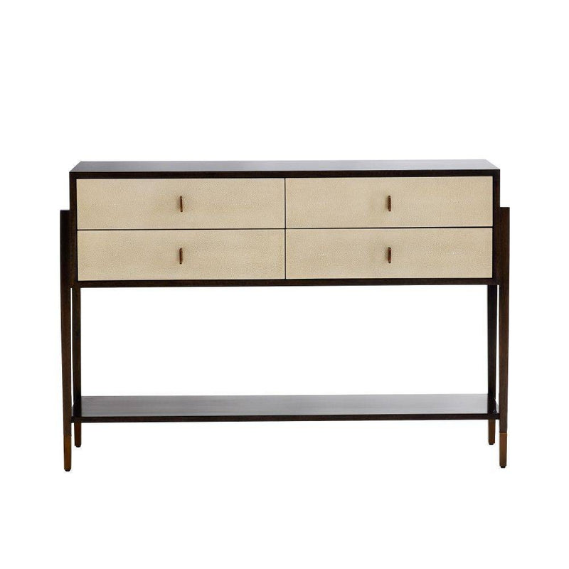 Arteriors 5701 Console, Brindle Eucalyptus Veneer