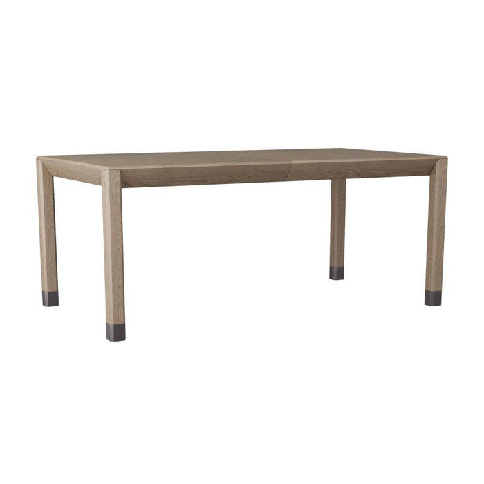 Arteriors 5758 Dining Table, Tortoise Oak Veneer/Bronze