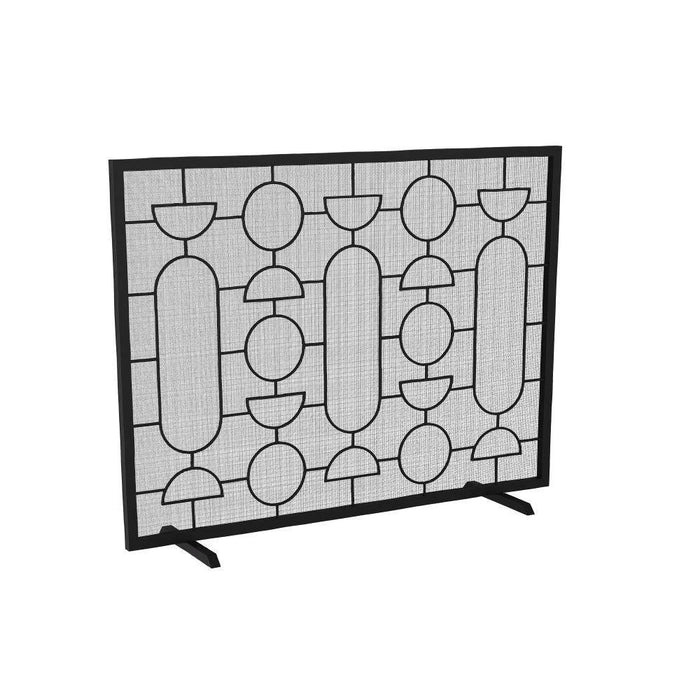 Arteriors AFI04 Firescreen, Natural Iron