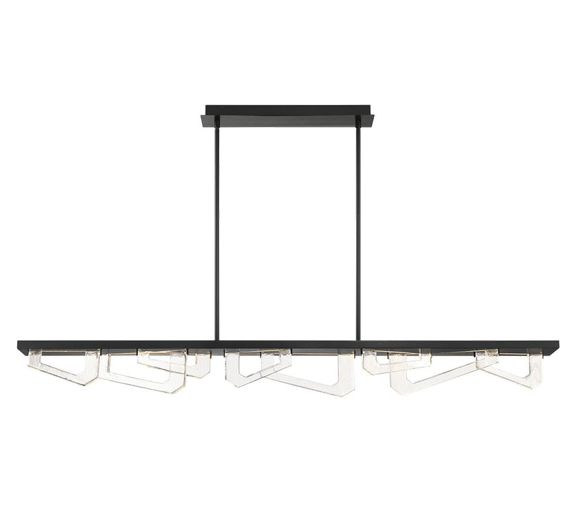 Lib & Co. 12180-040 LED Chandelier, Painted Brushed Grey