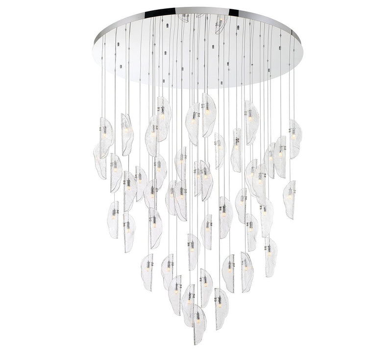 Lib & Co. 12219-017-01 LED Chandelier, Chrome