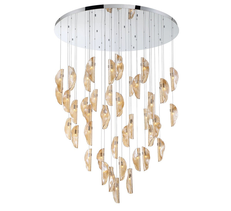 Lib & Co. 12219-018-01 LED Chandelier, Chrome