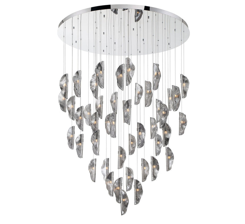 Lib & Co. 12219-019-01 LED Chandelier, Chrome