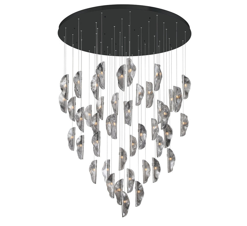 Lib & Co. 12219-019-02 LED Chandelier, Matte Black