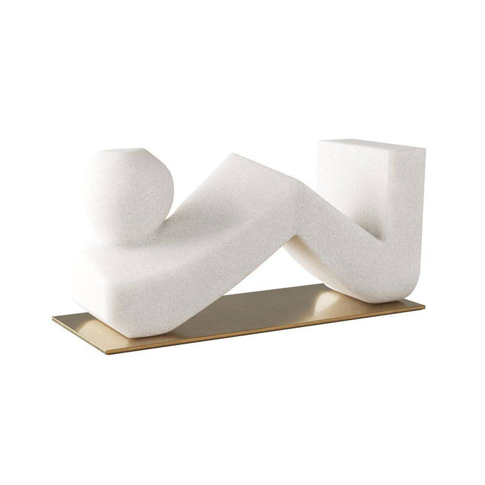 Arteriors ASC19 Sculpture, Ivory