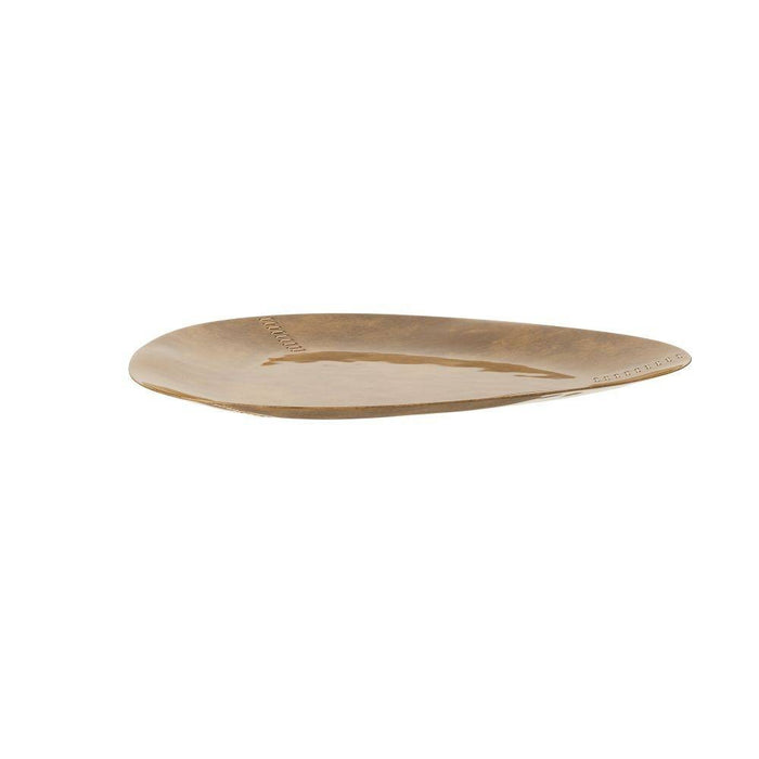 Arteriors AYI05 Tray, Vintage Brass