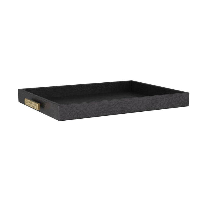 Arteriors AYI06 Tray, Black