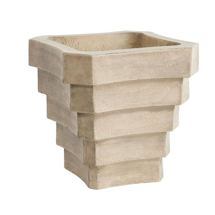 Arteriors DC5001 Planter, Travertine