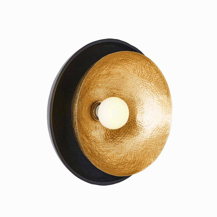 Arteriors DFI04 Flush Mount, Blackened Iron