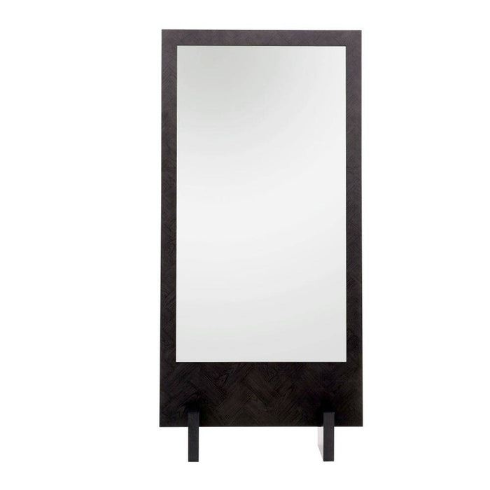 Arteriors DJ2062 Mirror, Ebony/Plain Mirror