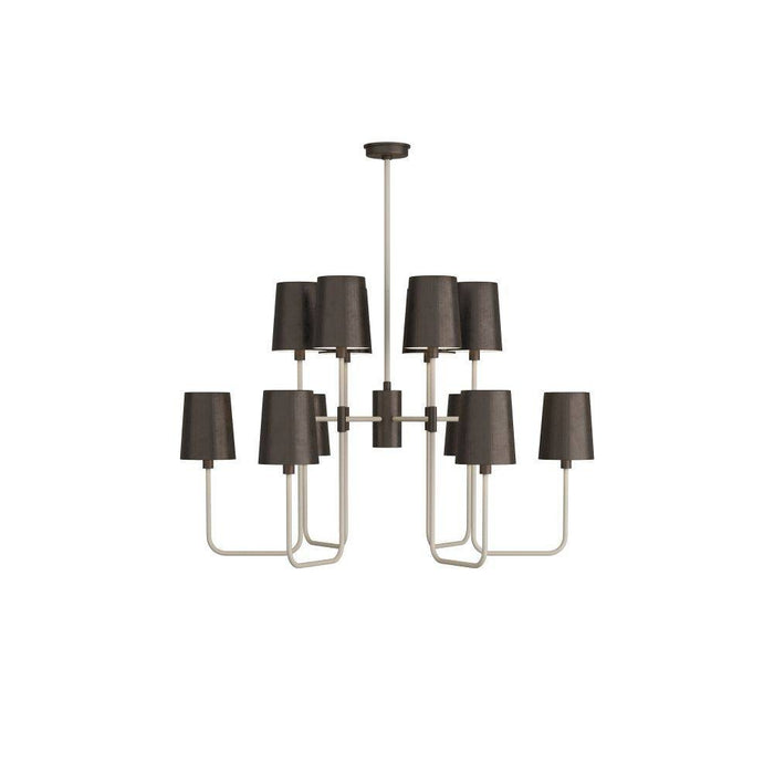 Arteriors DLC19 Chandelier, English Bronze