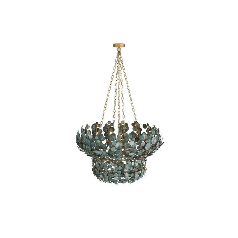 Arteriors DMS14 Chandelier, EucalyptusÃÂ Coconut Shell