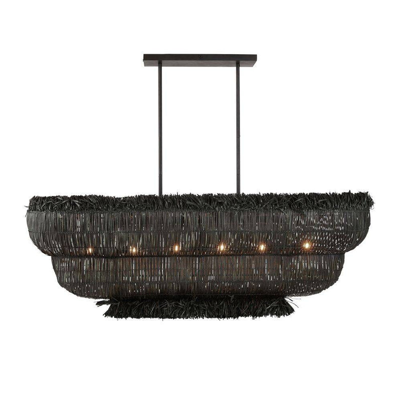 Arteriors DRS03 Chandelier, Dark Gray Stained