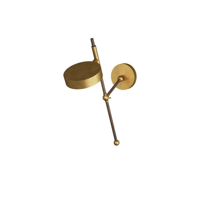 Arteriors DWC24 Wall Sconce, Antique Brass