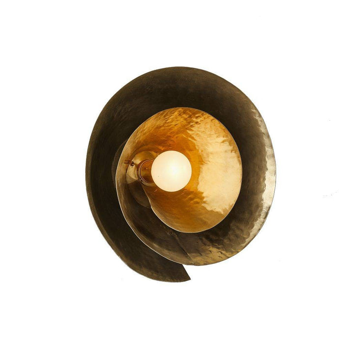 Arteriors DWI07 Wall Sconce/Ceiling Mount, Vintage Brass