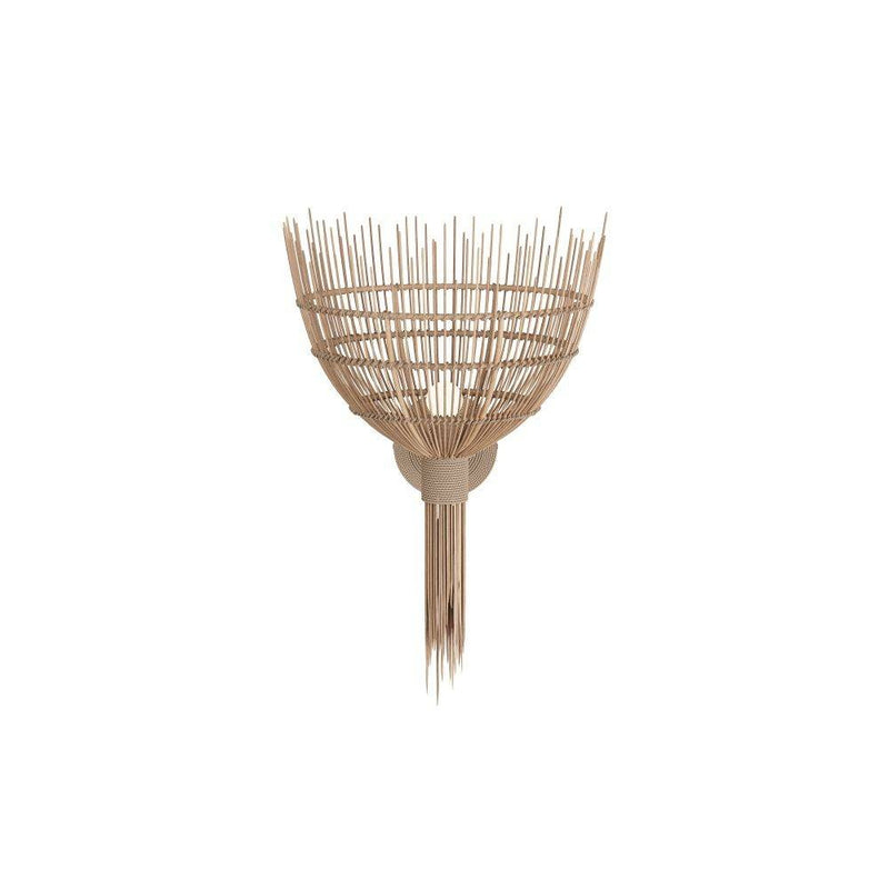 Arteriors DWS03 Wall Sconce, Natural Coco Midrib