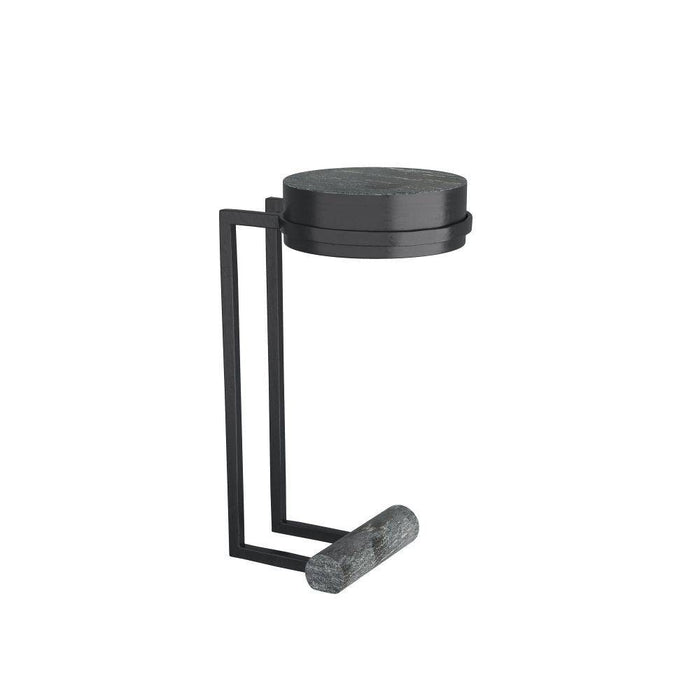 Arteriors FAI07 Drink Table, Blackened Iron