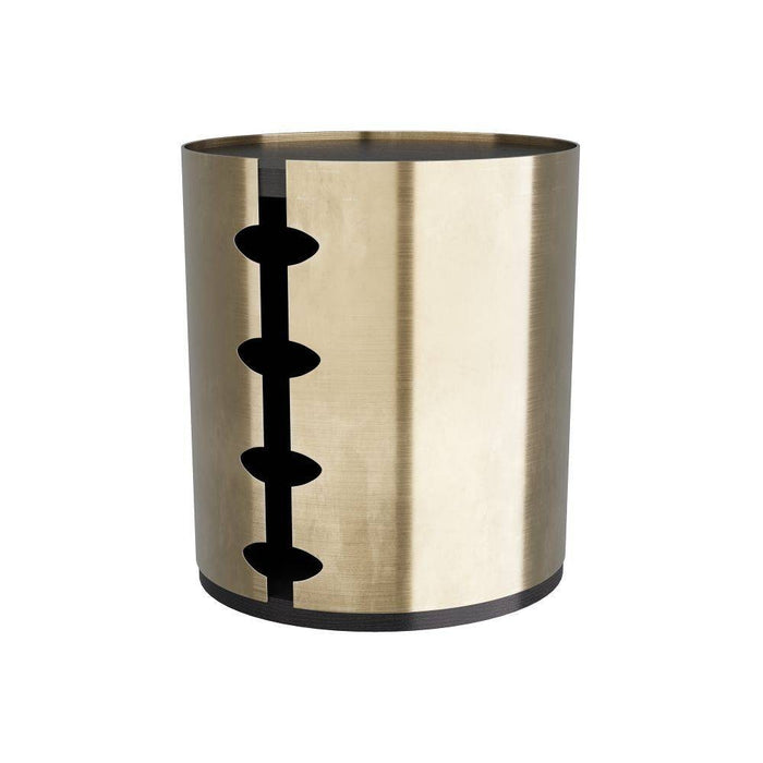 Arteriors FEI17 End Table, Antique Brass