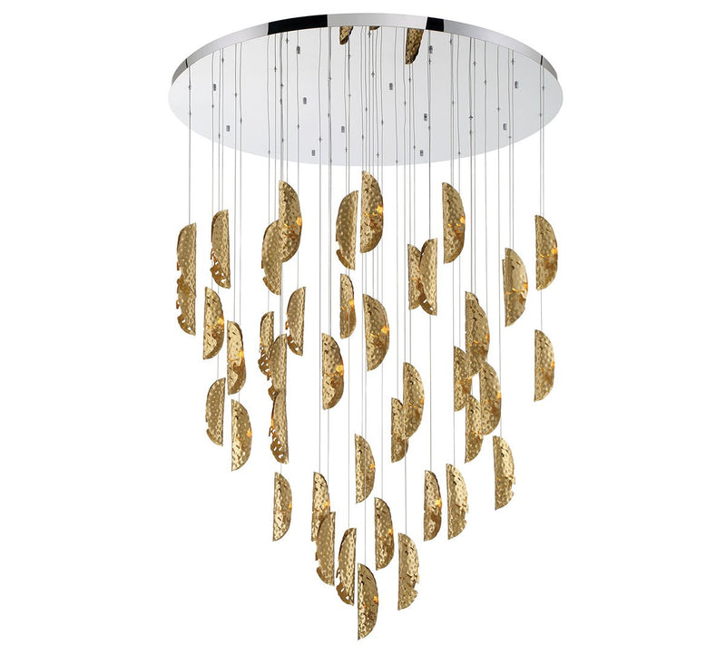 Lib & Co. 12219-020-01 LED Chandelier, Chrome