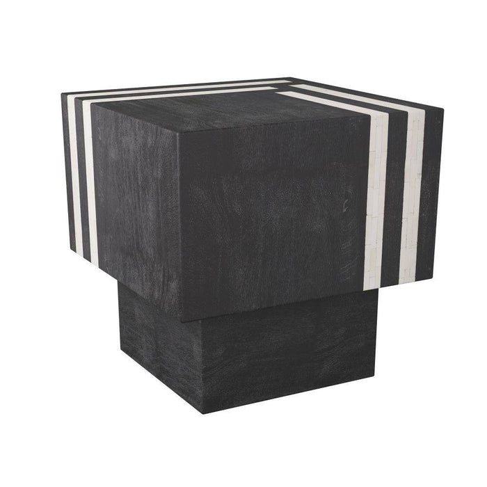 Arteriors FEI19 End Table, Ebony