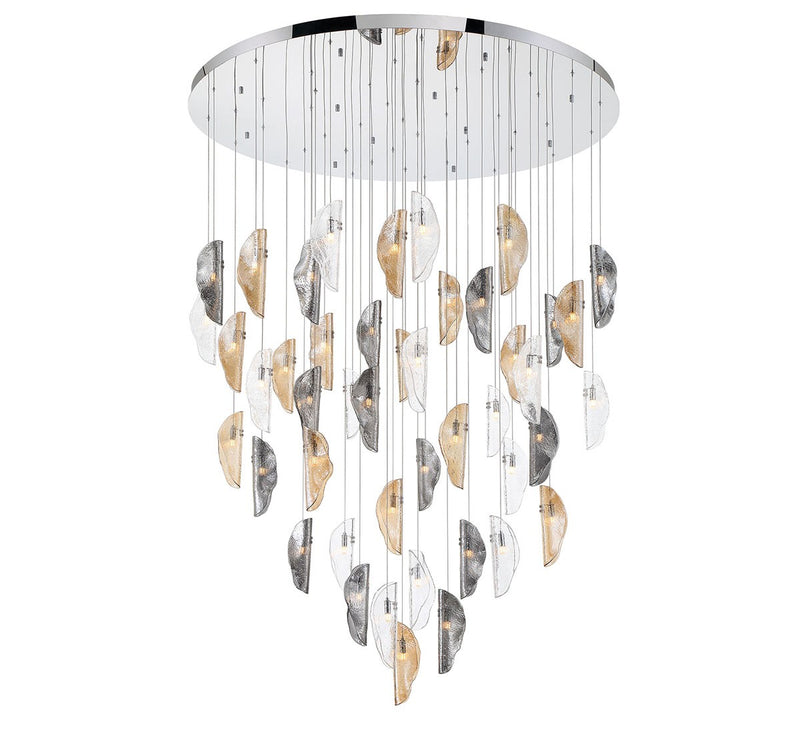 Lib & Co. 12219-023-01 LED Chandelier, Chrome