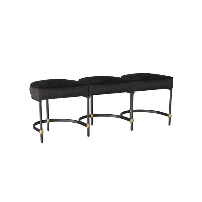 Arteriors FHI08 Bench, Blackened Bronze