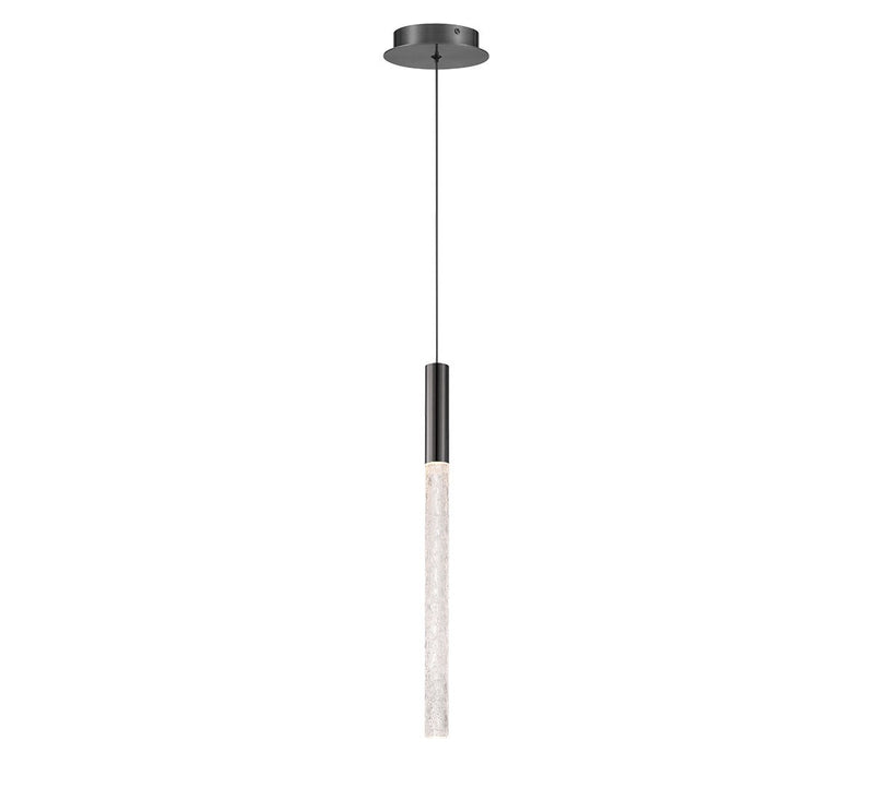 Lib & Co. 12269-048 LED Pendant, Brushed Gun Metal