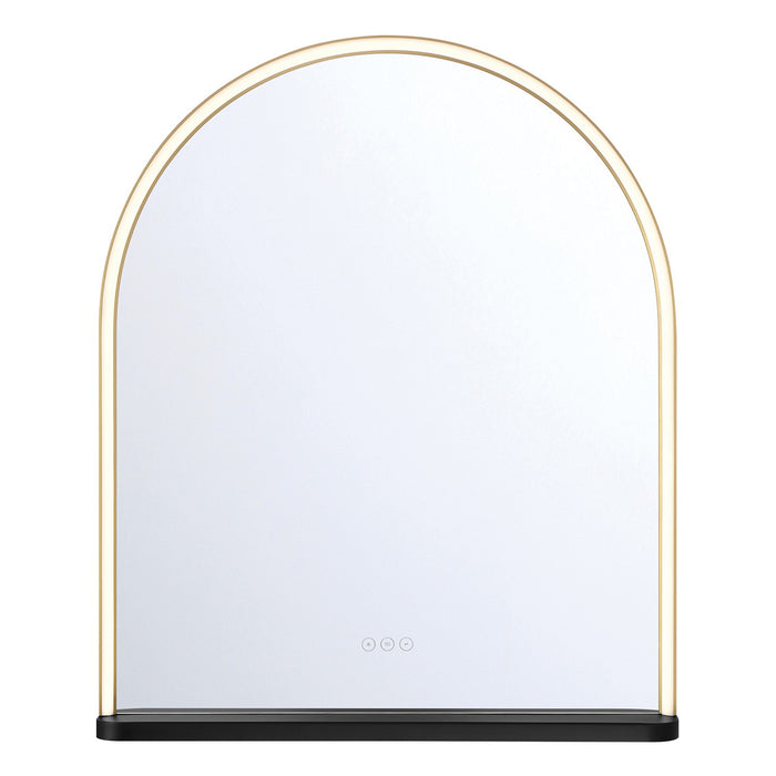 Eurofase 48519-014 LED Mirror, Gold-Black