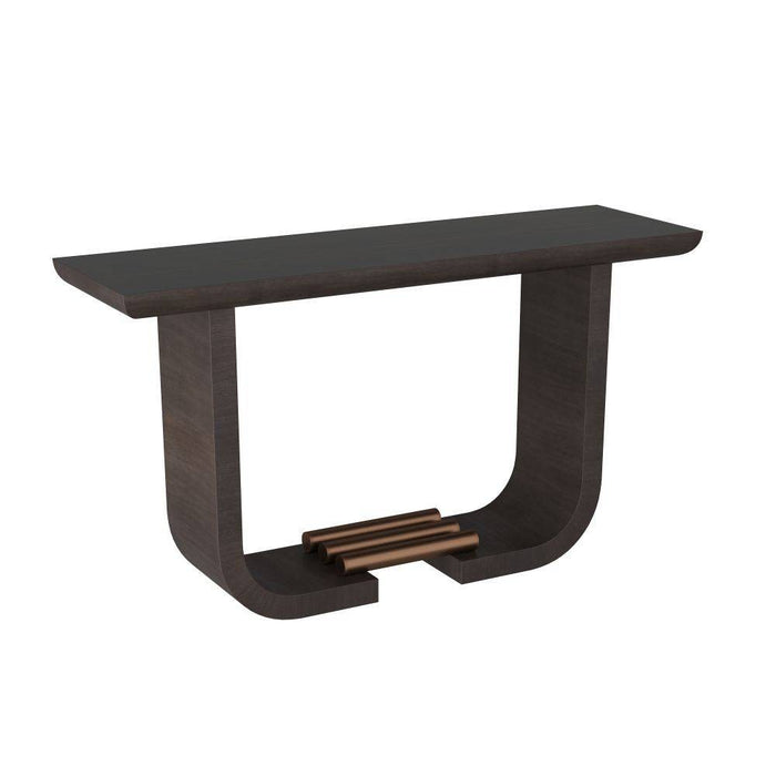 Arteriors FLS04 Console, Charcoal