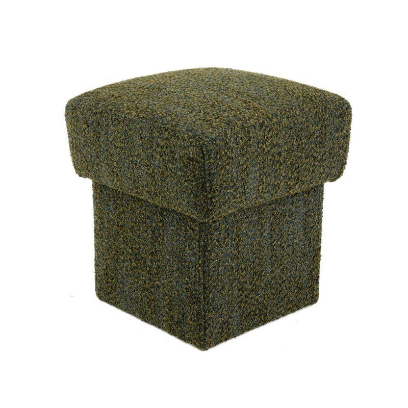 Arteriors FOU03 Ottoman, Olive Boucle