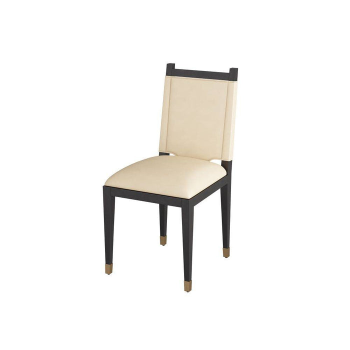 Arteriors FRI07 Dining Chair, Ivory Leather