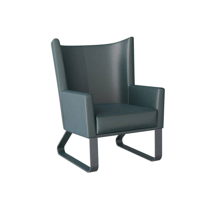 Arteriors FRI09 Chair, Storm Leather