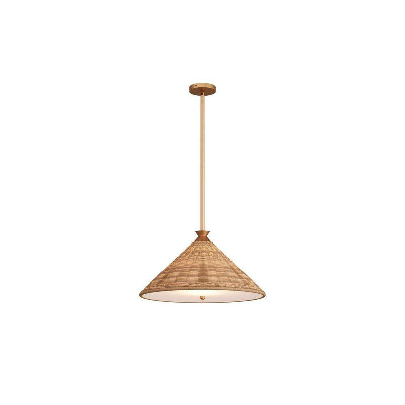 Arteriors GCDSS01 Pendant, Natural, Rattan