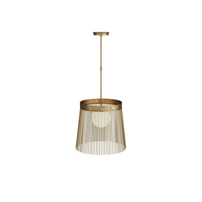 Arteriors GKDSC01 Pendant, Antique Brass